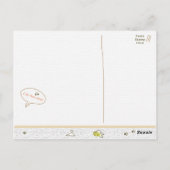 Zwei kleine Störenfriede Postkarte (Rückseite)