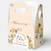 Zwei kleine Süssen mit Zitrusfrüchtedusche Geschenkschachtel (Geöffnet)