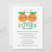 Zwei kleine Süssen sind unterwegs. Einladung (Vorderseite)