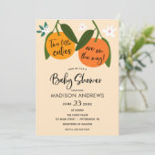 Zwei kleine Süssen Zweiwindusche Einladung (Stehend Vorderseite)