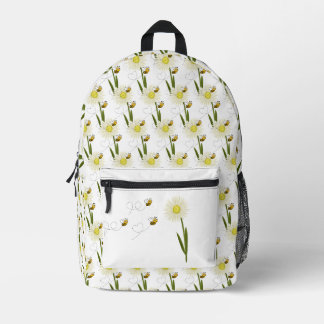 Zwei kleine und niedliche Bienen Bedruckter Rucksack