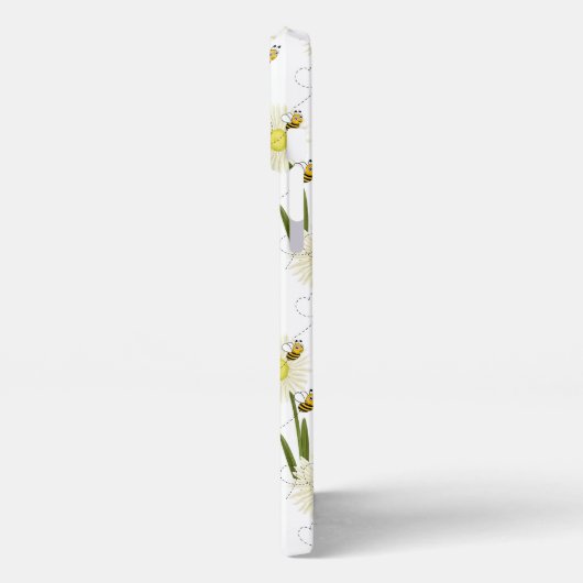 Zwei kleine und niedliche Bienen iPhone Hülle (Linke Seite)