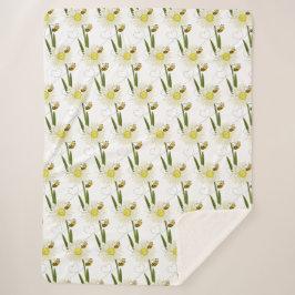 Zwei kleine und niedliche Bienen Sherpadecke