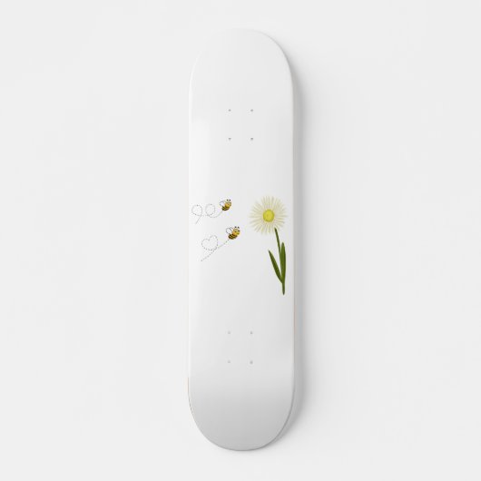 Zwei kleine und niedliche Bienen Skateboard (Vorne)