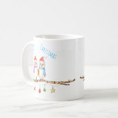 Zwei kleine Vögel Kaffeetasse (Vorderseite Links)