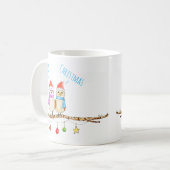 Zwei kleine Vögel Kaffeetasse (Vorderseite Links)