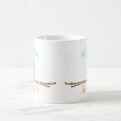 Zwei kleine Vögel Kaffeetasse (Mittel)