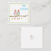 Zwei kleine Vögel Mitteilungskarte (Vorne/Hinten)