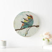 Zwei kleine Vogeluhr Große Wanduhr (Zuhause)