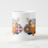 Zwei kleine Wikinger