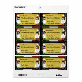 Zwei Koch Etiketten für die Lebensmittelzubereitun (Vorne)