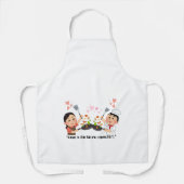 Zwei Koch Kochen Schürze - Vintage Minimalistische (Vorderseite)