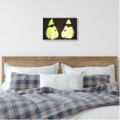 Zwei Kohlköpfe Leinwanddruck (Insitu (Schlafzimmer))