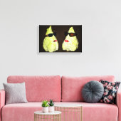 Zwei Kohlköpfe Leinwanddruck (Insitu (Wohnzimmer))