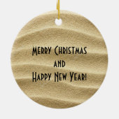 Zwei Kokoplelli spielen Flute Keramik Ornament (Hinten)