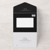 Zwei Könige machen eine Paarschwulenhochzeit All In One Einladung (Außenbereich)