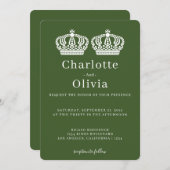 Zwei Königinnen machen eine paarige Hochzeit für G (Vorne/Hinten)