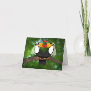 Zwei können Verheiratet werden! Lesbian Wedding No Karte