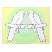 Zwei Konturen zum Färben von Folien Notizblock (Vorderseite)