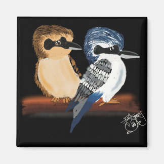 Zwei Kookaburra-Magnete  Magnet
