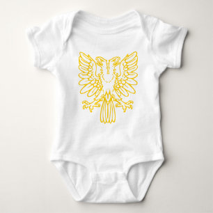 Zwei Kopfadler - Amber Baby Strampler
