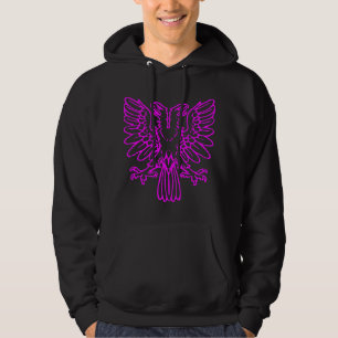 Zwei Kopfadler - Magenta Hoodie