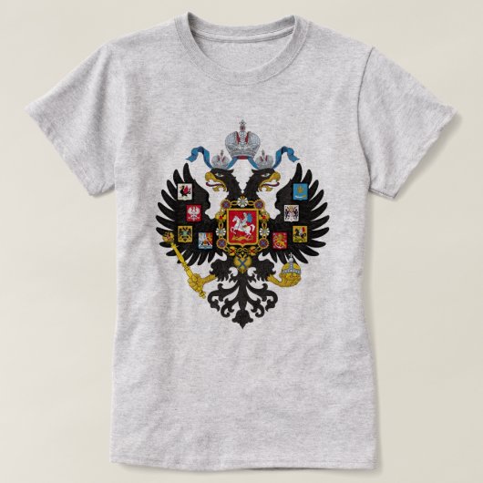Zwei Kopfadler T-Shirt (Design vorne)