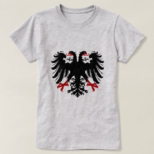Zwei Kopfadler T-Shirt (Design vorne)