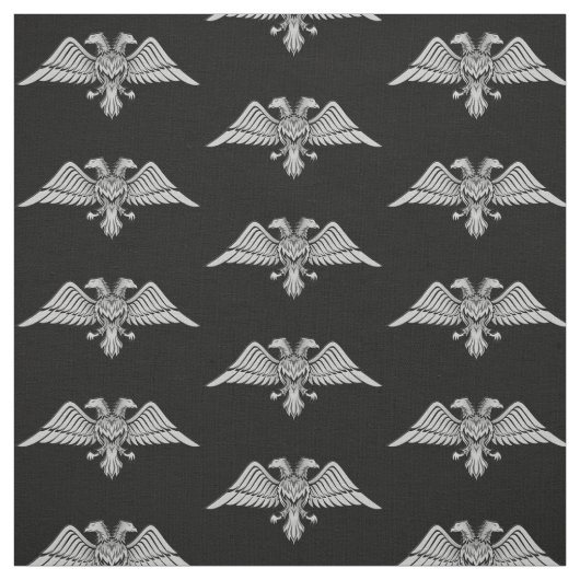 Zwei Kopfadlermuster Stoff (Muster)