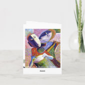 Zwei Köpfe, MOkubule Dankeskarte (Rückseite)