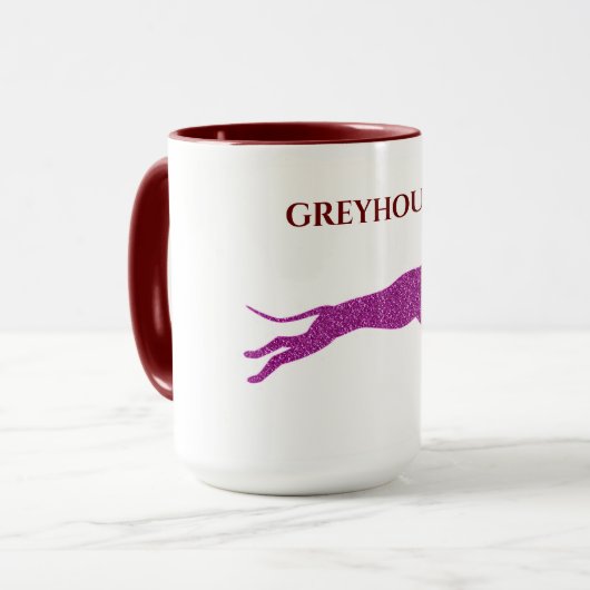 Zwei kräftige Tasse. Tasse (Vorderseite Links)