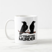 Zwei Krähen = Mordversuch Kaffeetasse (Links)