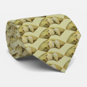 Zwei Kran-Fan Krawatte (Gerollt)