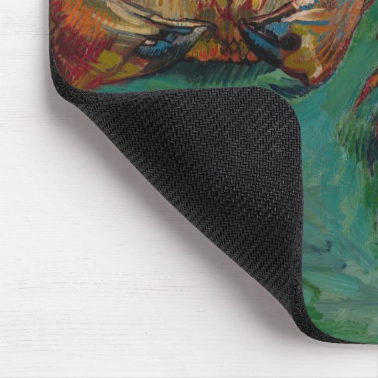 Zwei Krebse von Vincent van Gogh Mousepad (Ecke)