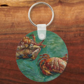 Zwei Krebse von Vincent van Gogh Schlüsselanhänger (Vorderseite)