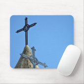 Zwei Kreuze Mousepad (Mit Mouse)
