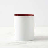 Zwei Kugeln Eisbecher Tasse (Zentrum)