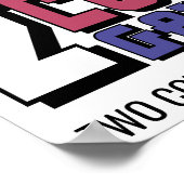 Zwei Kühe Gaming Poster (Ecke)