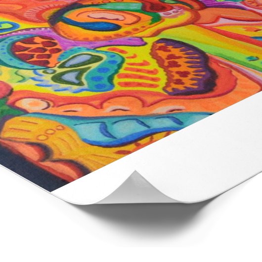 Zwei Kühe Poster (Ecke)