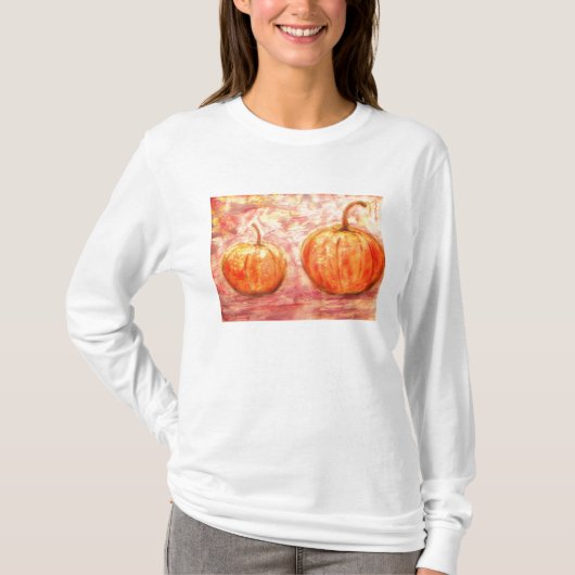 zwei Kürbise T-Shirt (Vorderseite)