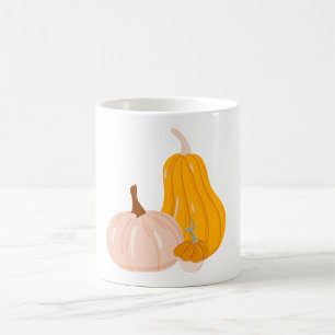Zwei Kürbisse Kaffeetasse