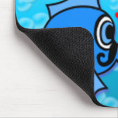 Zwei küssende Fische, Unterwasserszene Mousepad (Ecke)