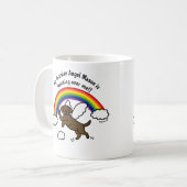Zwei Labrador Guardian Angels (Rainbow Bridge)  Kaffeetasse (Vorderseite Links)