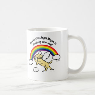 Zwei Labrador Guardian Angels (Rainbow Bridge)  Kaffeetasse