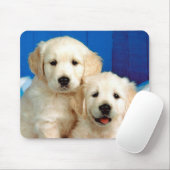 Zwei Labrador-Welpen Mousepad (Mit Mouse)