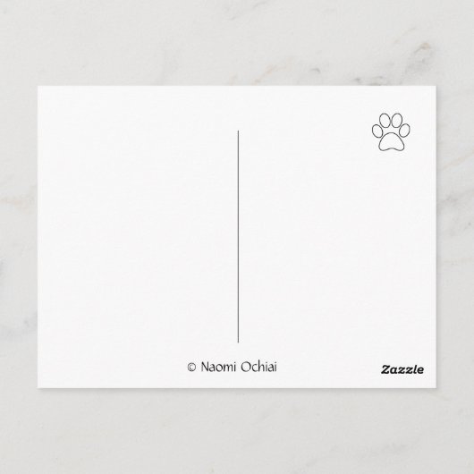 Zwei Labradoren auf dem Heukarren im Herbst Postka Postkarte (Rückseite)