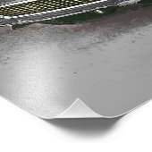 Zwei Lane Blacktop-Kinokraftwagen drucken Fotodruck (Ecke)