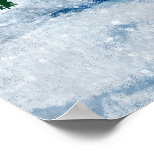 Zwei Langläufer Poster (Ecke)