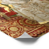 Zwei lebendige Zuschauer und der Vorsitzende von L Poster (Ecke)