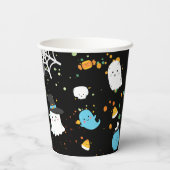 Zwei leckere Geburtstagskuppeln Pappbecher (Rückseite)